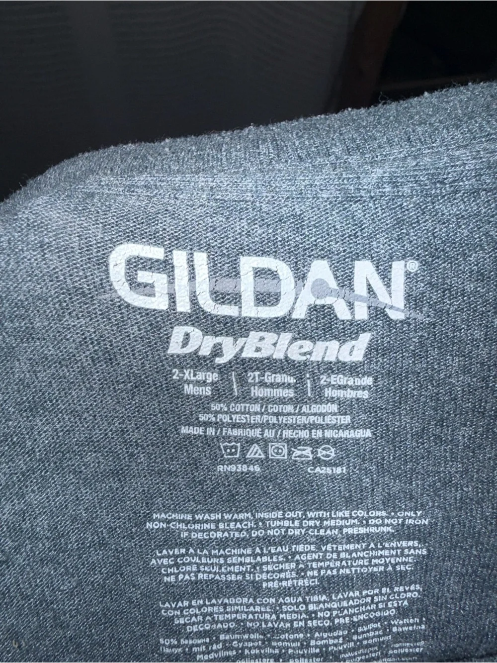Gildan Dark Gray OWLS License To Learn Graphic Tee